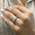 4th image of Rachel Koen 014931 Engagement Ring with Diamonds, New condition