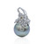4th image of Rachel Koen 019046 Necklace with Diamonds & Gemstones, New condition