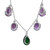 2nd image of Rachel Koen 044327 Necklace with Gemstones, PreOwned condition