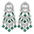 1st image of Rachel Koen 044321 Earring with Diamonds & Gemstones, PreOwned condition