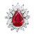 1st image of Rachel Koen 044310 Ring with Gemstones, PreOwned condition