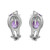 3rd image of Rachel Koen 044335 Earring with Diamonds & Gemstones, PreOwned condition