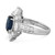 2nd image of Rachel Koen 044945 Ring with Diamonds & Gemstones, PreOwned condition