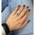 5th image of Rachel Koen 044945 Ring with Diamonds & Gemstones, PreOwned condition