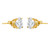 2nd image of Rachel Koen 044969 Earring with Diamonds, New condition