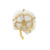 3rd image of Rachel Koen 020573 Brooch with Diamonds & Gemstones, PreOwned condition