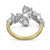 4th image of Rachel Koen 045435 Ring with Diamonds, New condition