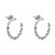 2nd image of Rachel Koen 046233 Earring with Diamonds, New condition
