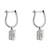 2nd image of Rachel Koen 046235 Earring with Diamonds, New condition
