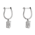 2nd image of Rachel Koen 046235 Earring with Diamonds, New condition