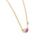 2nd image of Meira T 046563 Necklace with Diamonds & Gemstones, PreOwned condition