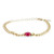 1st image of Meira T 046569 Bracelet with Gemstones, PreOwned condition