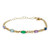 1st image of Meira T 046580 Bracelet with Gemstones, PreOwned condition