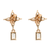 3rd image of Rachel Koen 046451 Earring with Diamonds, New condition