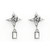 3rd image of Rachel Koen 046449 Earring with Diamonds, New condition