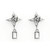 3rd image of Rachel Koen 046449 Earring with Diamonds, New condition