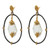 2nd image of Armenta 046621 Earring with Diamonds & Gemstones, PreOwned condition