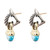 2nd image of David Yurman 046626 Earring with Gemstones, PreOwned condition