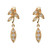 1st image of Rachel Koen 046590 Earring with Diamonds, PreOwned condition