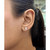 4th image of Rachel Koen 047344 Earring with Diamonds, New condition