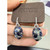 4th image of Giovanni Ferraris OR1666B-ZBI Earring with Diamonds & Gemstones, Unworn condition