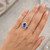 5th image of Rachel Koen 047257 Ring with Diamonds & Gemstones, New condition
