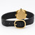 Back View Of Snap Back Case And Closed Leather Band Of Patek Philippe 3849 Watch Pre Owned Condition
