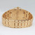 Back View Of {Caseback} Back Case And Closed Yellow Gold Band Of Audemars Piguet 56175ba Watch Pre Owned Condition