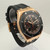 View Of Opposite Crown Facing Side Of Audemars Piguet 26401RO.OO.A002CA.02 Rose Gold Watch Pre Owned Condition