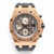 Front Full View Of Audemars Piguet 26470OR.OO.A125CR.01 Rose Gold Watch Pre Owned Condition Good
