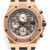 Up Close Front Facing Picture Of Audemars Piguet 26470OR.OO.A125CR.01 Rose Gold Watch Pre Owned Condition