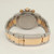 Back View Of Screwback Back Case And Closed Stainless Steel,Yellow Gold Band Of Rolex 116523 Watch Pre Owned Condition
