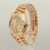 View Of Crown Facing Side Of Rolex 18038 Yellow Gold Watch Pre Owned Condition