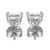 3rd image of Rachel Koen 046338 Earring with Diamonds, New condition