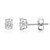 2nd image of Rachel Koen 046340 Earring with Diamonds, New condition