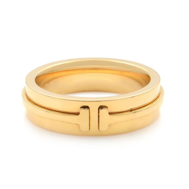 【Yellow GOLD】Tiffany & Co. ワイヤー ゴールド リング 印象的 ティファニー T ワイヤー リング イエローゴールド | Tiffany & Co.