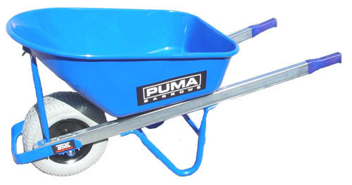 Barrow Steel Tray Blue WIDE NO FLAT Wheel* WBP600SWWFT