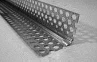 Int Plaster Angle with Holes Metal - Demar H Hardware