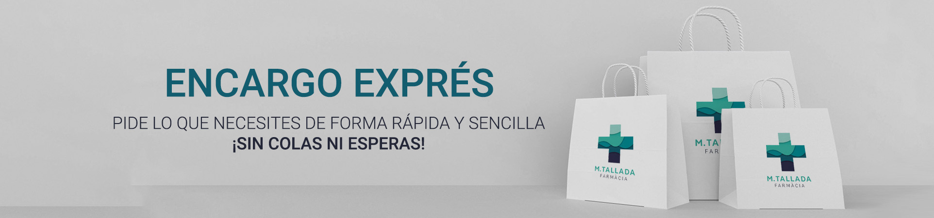 Encargo exprés en Farmacia Montserrat Tallada