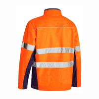Bisley Taped Hi Vis Soft Shell Jacket
