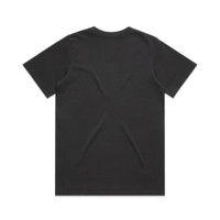 A black t-shirt with a classic crew neck and short sleeves, featuring a plain back and no visible branding.