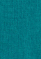 A textured fabric in a rich teal colour, suitable for a women’s 3/4 sleeve shirt. It features a subtle pattern.