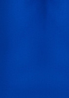 A plain short sleeve shirt in vibrant blue, featuring a simple design and a brand logo.