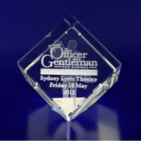 An Officer and a Gentleman musical premiere plaque Sydney Lyric Theatre 2012.
