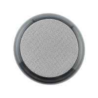 A round Dazzle RGB Speaker in black with a perforated front grille for sound output.