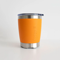 mini fridgy tumbler in blaze orange