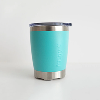 mini fridgy tumbler in marine aqua