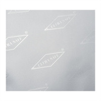 A textured grey surface featuring a repeating pattern with the words "ULTRA SAFE" embossed in a diamond shape.