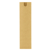 A brown kraft paper gift bag featuring a cut-out handle, suitable for various gifts and products.