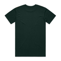A green Staple Tee t-shirt displayed on a white background, featuring a plain back and no visible branding.